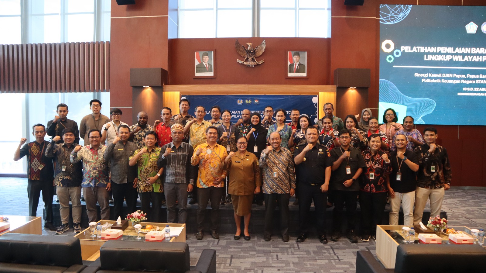 Pj. Sekretaris Daerah Provinsi Papua Apresiasi Pelatihan Penilaian Barang Milik Daerah oleh Kanwil DJKN dan PKN STAN