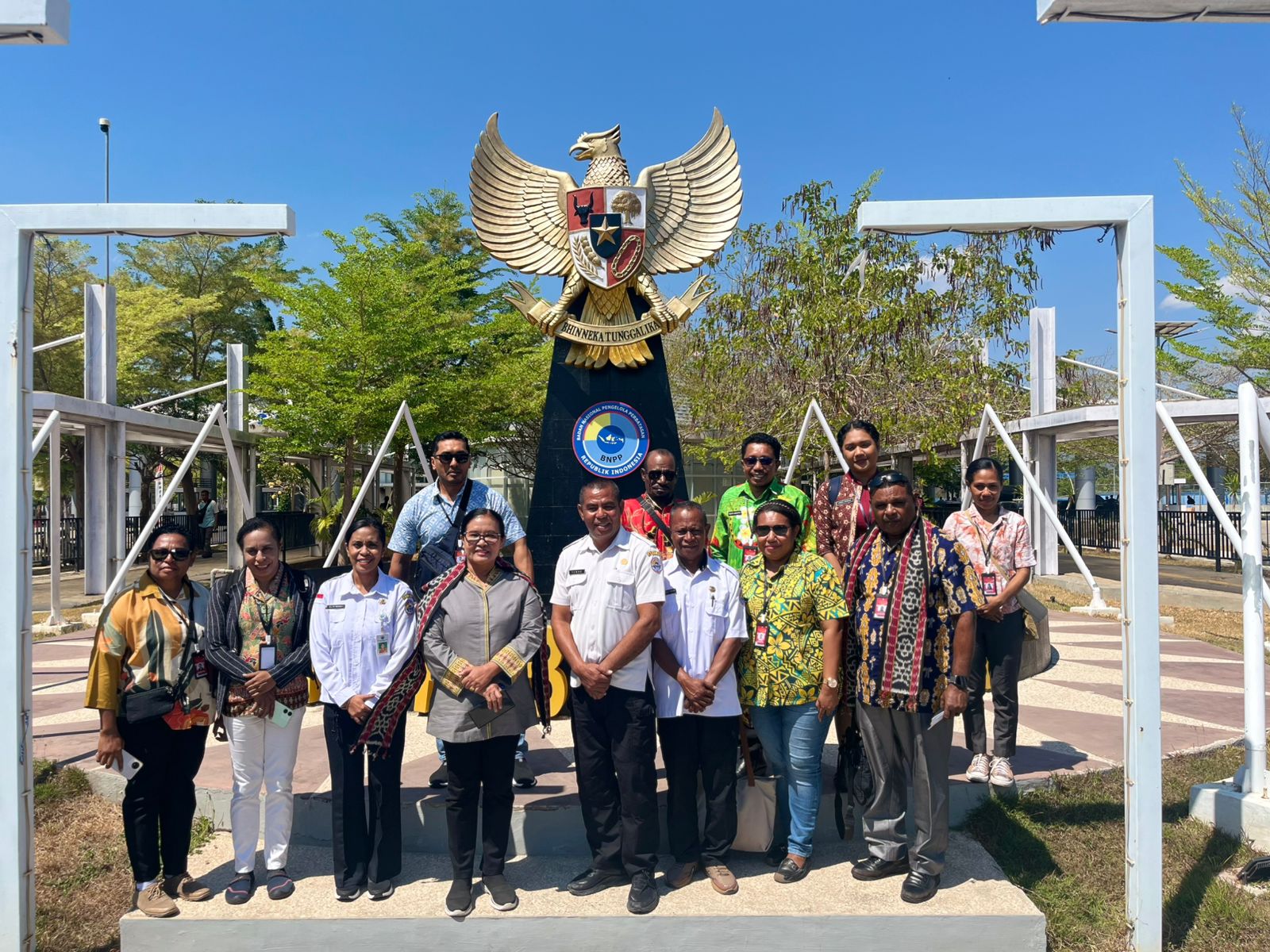 Benchmarking ke PLBN Motaain, Badan Pengelola Perbatasan dan Kerjasama Provinsi Papua Siapkan Strategi Pengelolaan Perbatasan RI-PNG di Skouw, Jayapura.