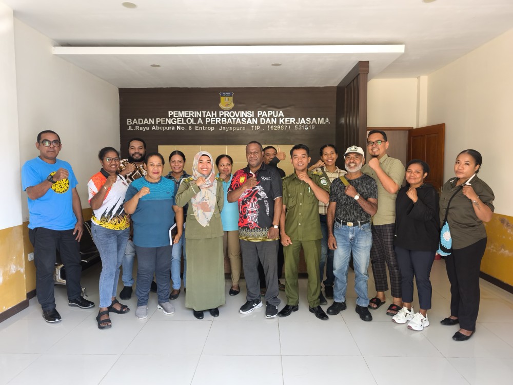 Kegiatan Sosialisasi Kanker dan Tumor oleh Yayasan Sosialisasi Kanker Indonesia pada Bandan Pengelola Perbatasan dan Kerjasama Provinsi Papua. (Jumat 